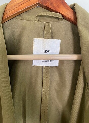 l Beden Mango Haki Trenchcoat