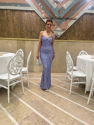 xs Beden Abiye elbise