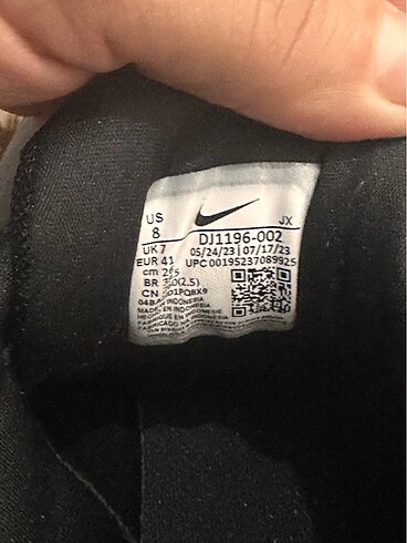 41 Beden Nike ayakkabı
