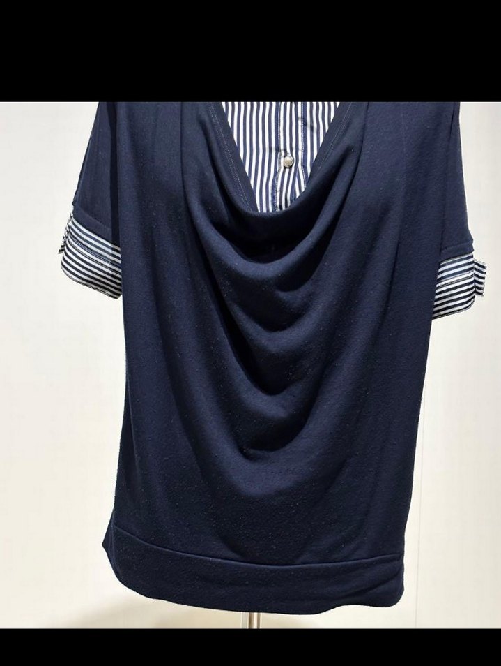 Lacivert Dökümlü  BluZ - Görsel 4