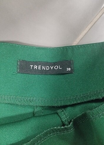 m Beden TRENDYOL ZÜMRÜT ŞORT ETEK
