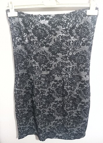 STRAPLES ELBİSE - Görsel 5