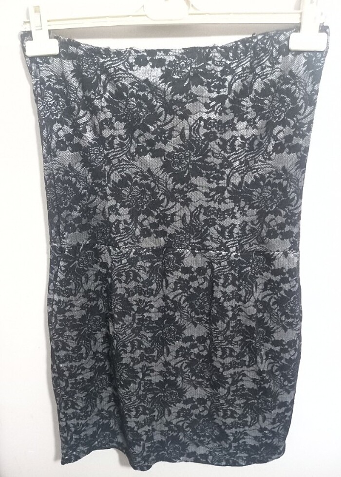 STRAPLES ELBİSE - Görsel 5