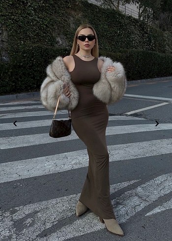 Eyyo Midi Elbise - Görsel 4