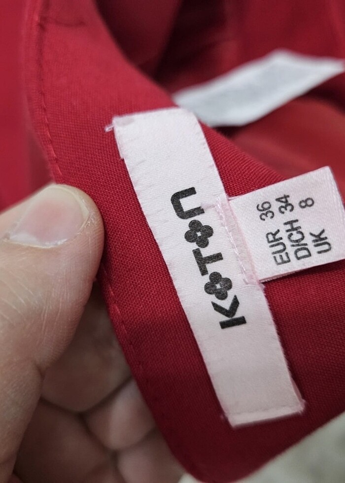 Koton Yırtmaçlı Etek - Görsel 3