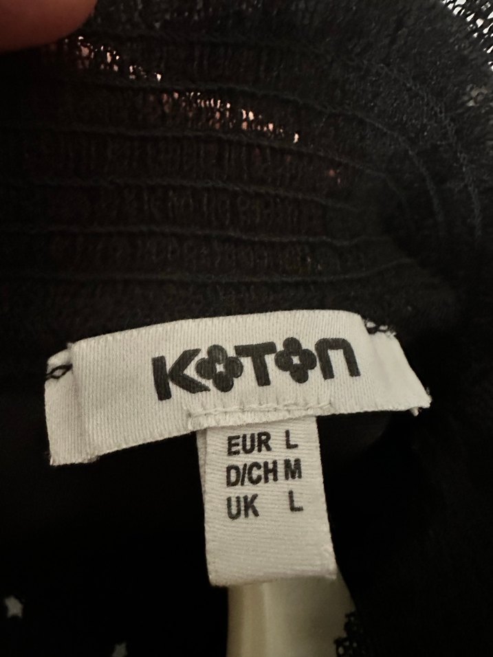 Uzun Kollu Siyah Gotik Bluz - Görsel 4