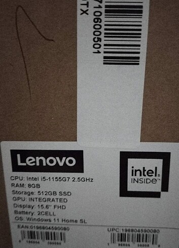  Beden Lenova 0 laptop 