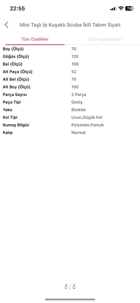 Kadın Siyah Puantiyeli Kemerli Takım etiketli - Görsel 3