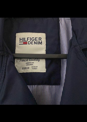 Erkek Lacivert Denim Düğmeli Ceket - Görsel 2