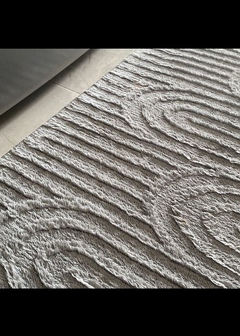 Gri Modern Desenli Halı - Görsel 4