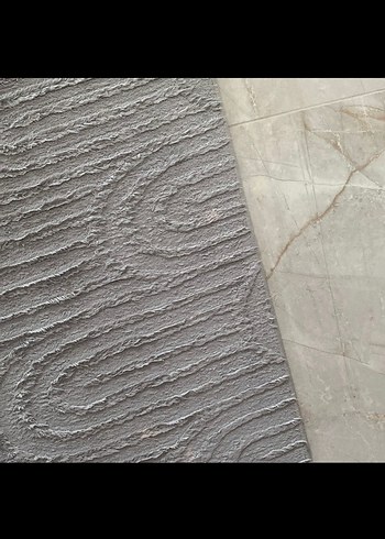 Gri Modern Desenli Halı - Görsel 5