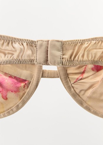 xs Beden sarı Renk Zara saten bralet