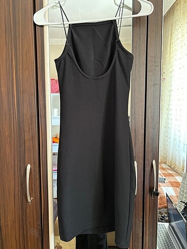 Zara Siyah mini elbise