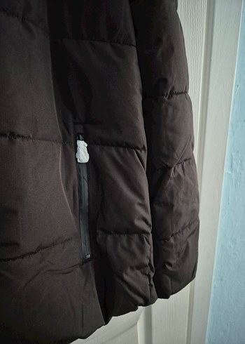 Pierre Cardin Erkek Siyah Kapüşonlu Mont - Görsel 5