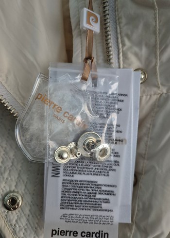 Pierre Cardin Ekru Kaban - Görsel 7