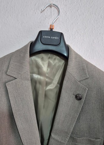 Pierre Cardin Açık Kahverengi Blazer Ceket - Görsel 4