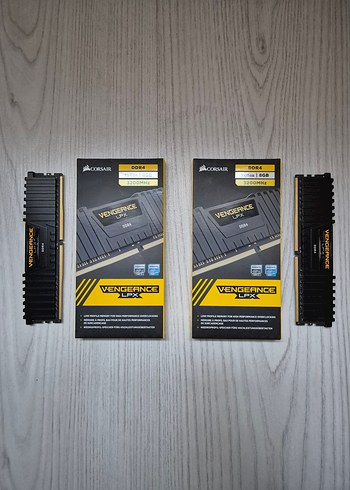 CORSAİR 8x2 16gb 3200mhz cl16 RAM - Görsel 5