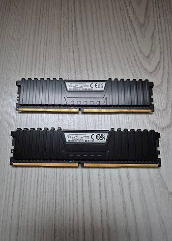 CORSAİR 8x2 16gb 3200mhz cl16 RAM - Görsel 3