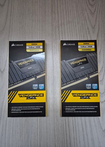 CORSAİR 8x2 16gb 3200mhz cl16 RAM - Görsel 6