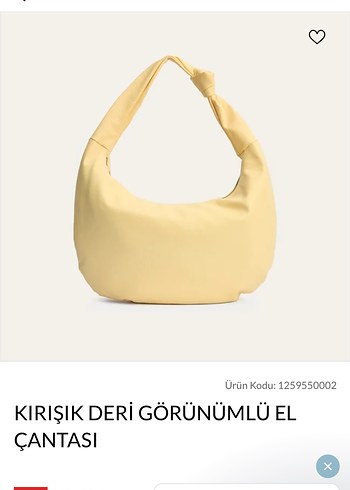 Mudo sarı omuz çantası - Görsel 2