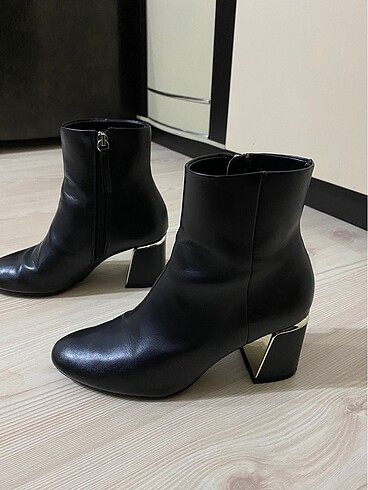 Zara bot siyah bootie