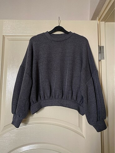 Sweatshirt bluz crop