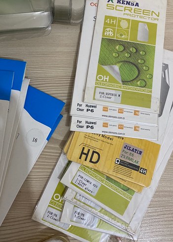 Mavi Telefon Ekran Koruyucu - Görsel 3