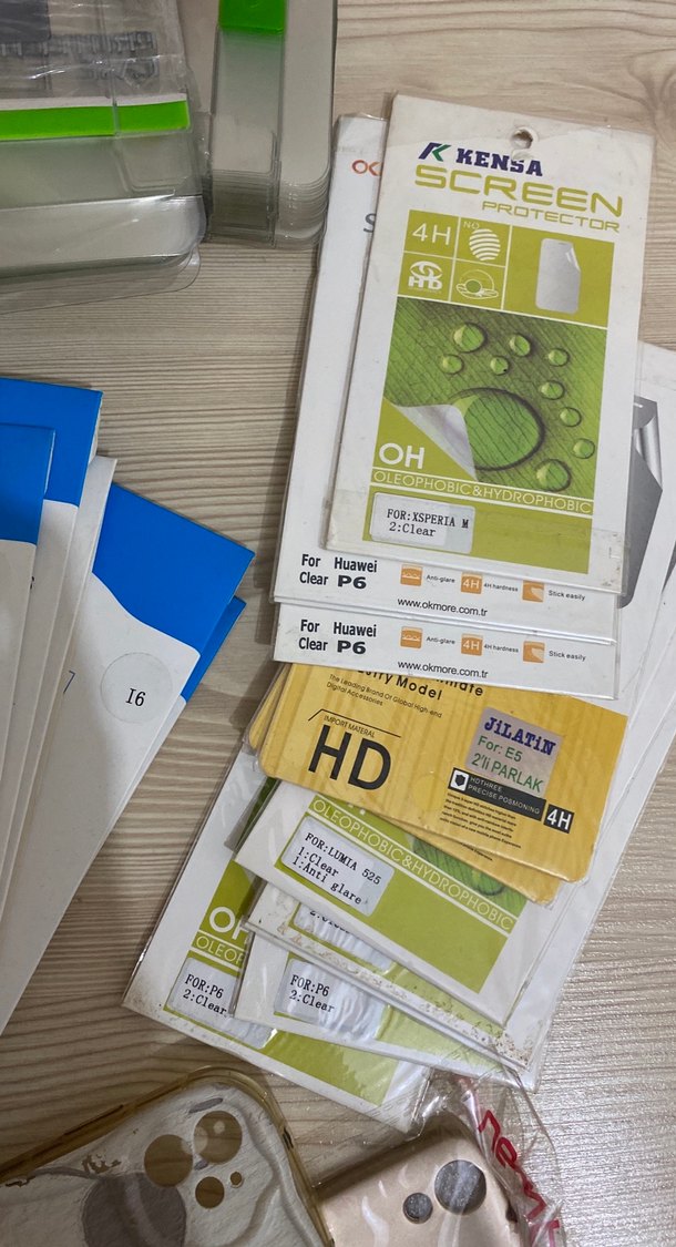 Mavi Telefon Ekran Koruyucu - Görsel 3