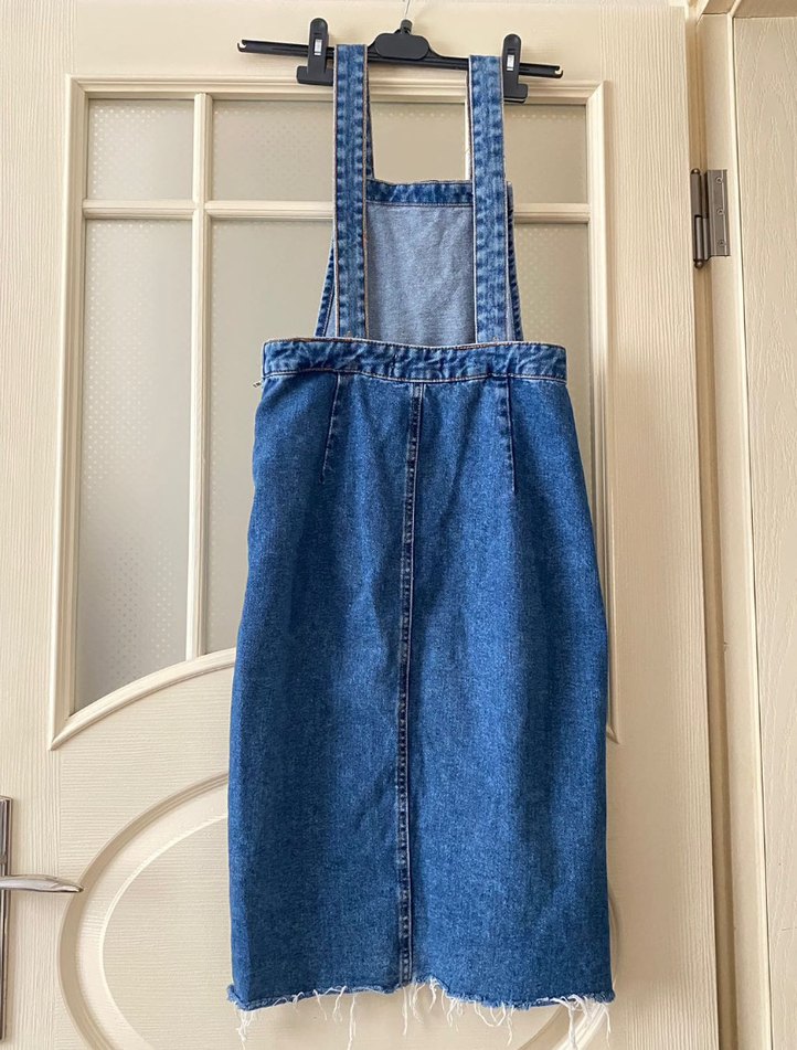 Salopet elbise tulum kot - Görsel 3