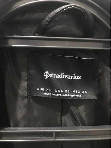 xs Beden Stradivarius deri ceket