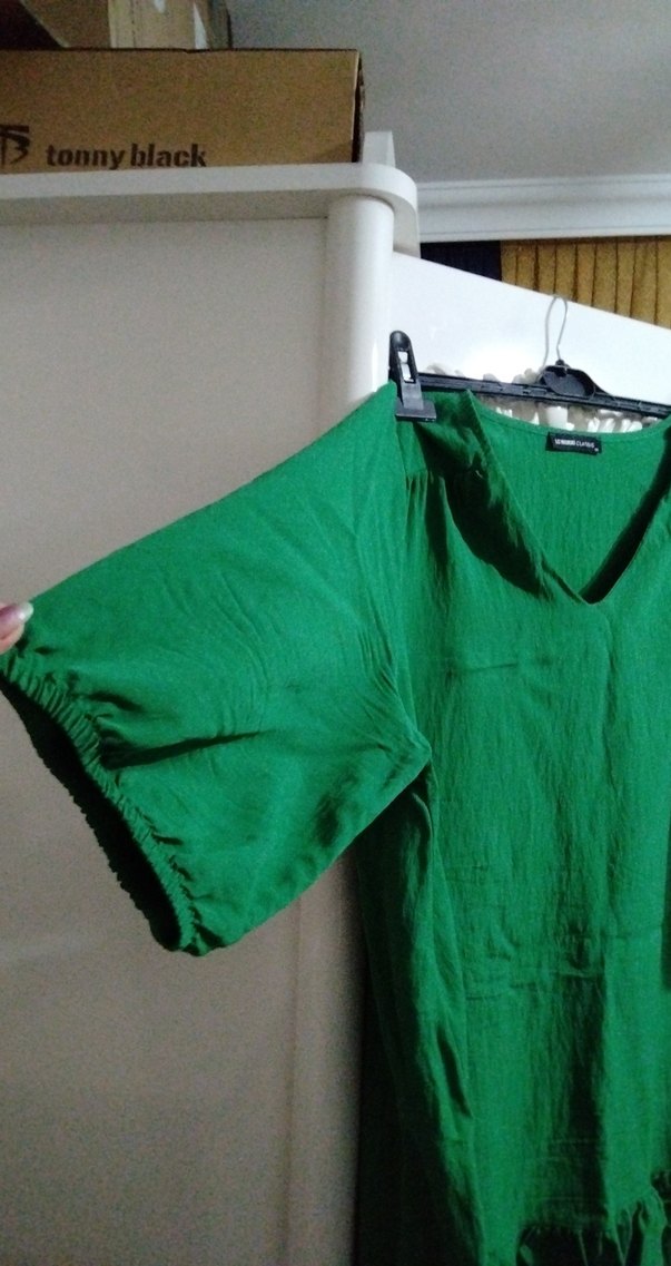 midi boy gunlük kadın elbise - Görsel 2