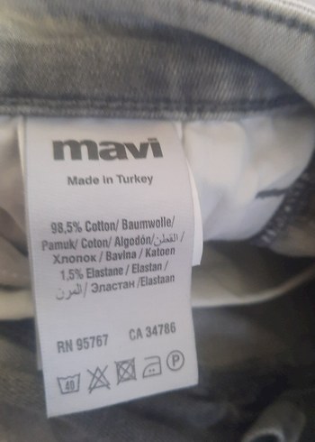 Gri Regular Fit Erkek Kot Pantolon - Görsel 3