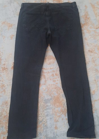 siyah erkek kot pantolon - Görsel 3