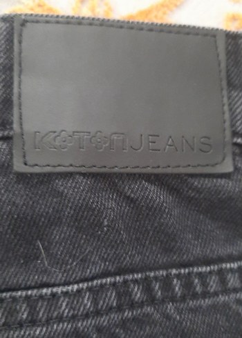 Siyah Regular Fit Denim Kadın Jean - Görsel 5