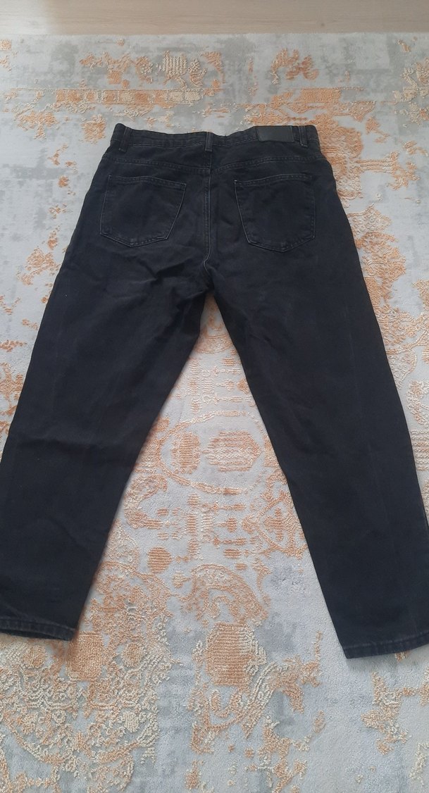 Siyah Regular Fit Denim Kadın Jean - Görsel 4