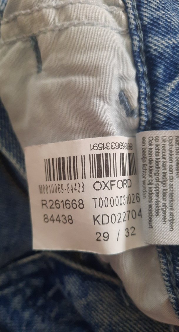 Gri Tonlu Mavi Kadın Denim Pantolon - Görsel 3