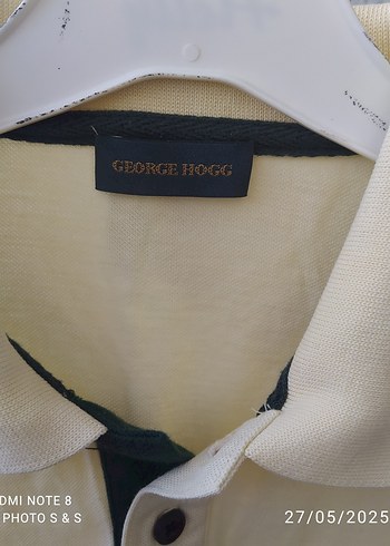 Sarı Pamuklu Kısa Kollu Polo Tişört - Görsel 3