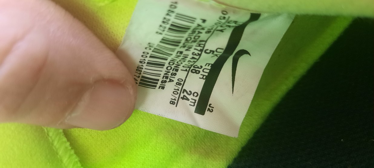 fosfor yeşil Erkek Çocuk Spor Ayakkabı - Görsel 4