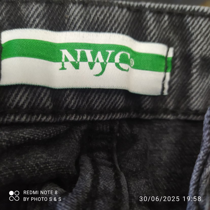 Gri Midi Boy Regular Fit Kadın Jean - Görsel 3