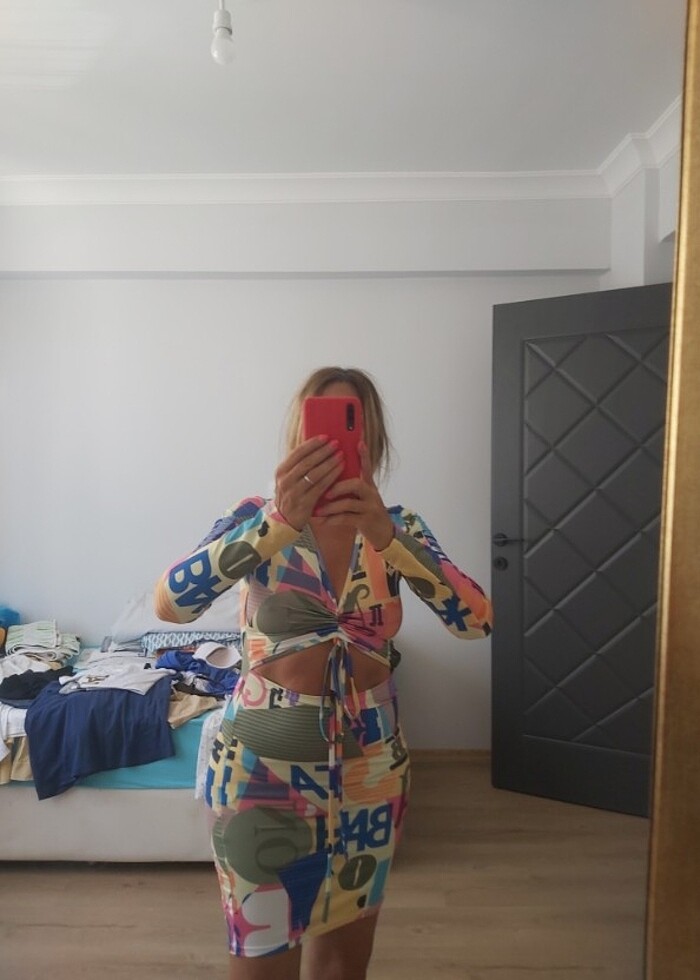 Abiye mini elbise - Görsel 2