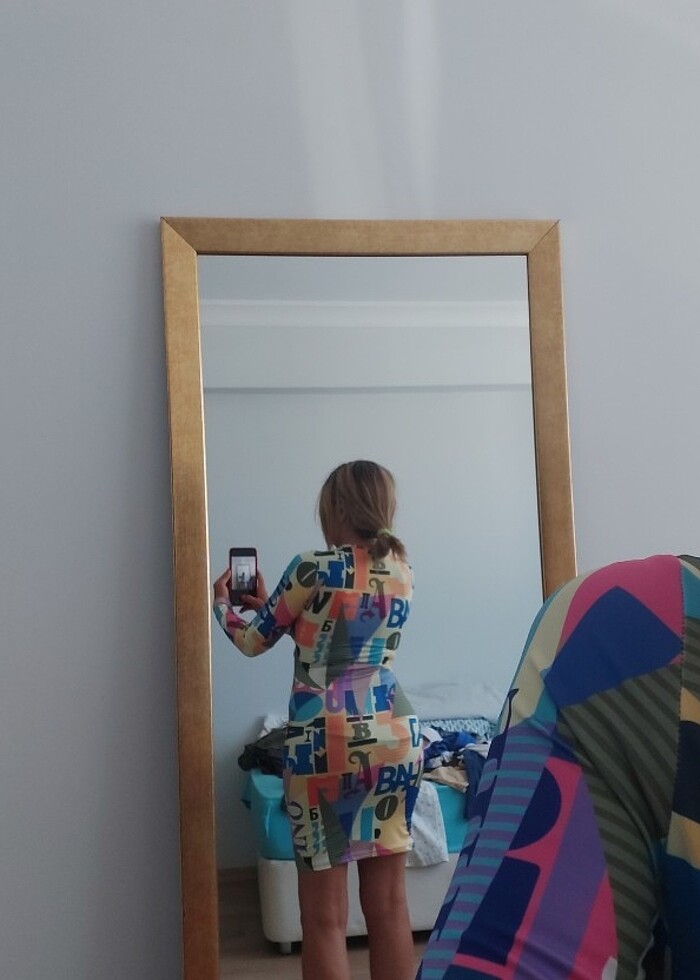 Abiye mini elbise - Görsel 3