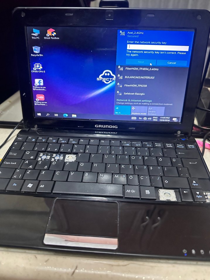 Mavi Grundig Dizüstü Bilgisayar - Görsel 2