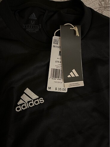 m Beden siyah Renk Adidas Erkek Tişört