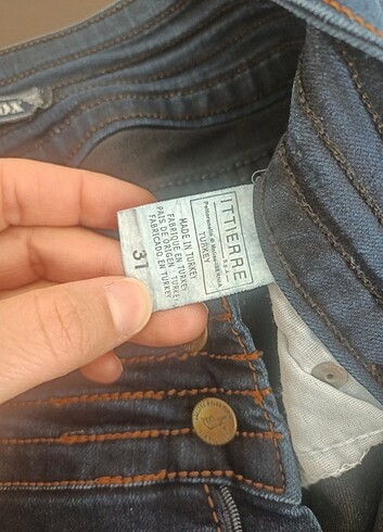 31 Beden mavi Renk Kot pantolon 