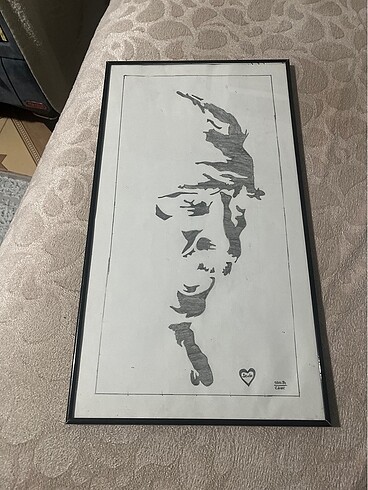 Çerçeli,Atatürk resmi