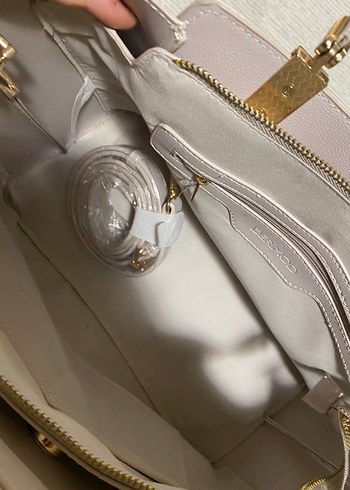 Bej Modern Klasik Kadın Çanta - Görsel 4