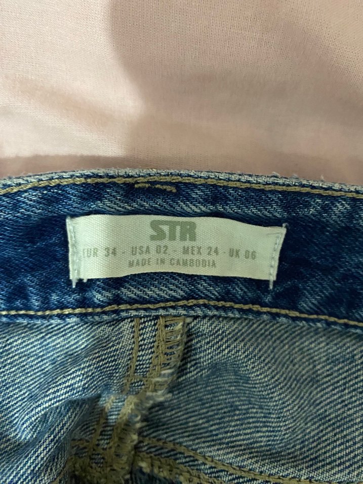 Stradivarius straight fit jean - Görsel 2