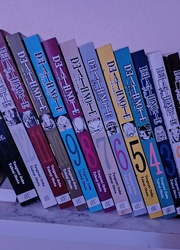 Death Note 1-2-3-4-5-6-7-8-9-10-11-12. Cilt