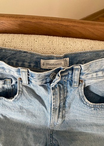 36 Beden KadınDenim Pantolon stradivarius
