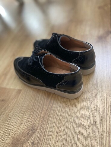 38 Beden Oxford siyah ayakkabı